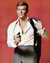 Roger Moore as James Bond gun holster over shoulder Live &amp; Let Die 24x36... - $570.90 MXN
