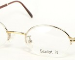 NEW Sculpt it C4 GOLD /SILVER EYEGLASSES GLASSES METAL FRAME 44-20-140mm - $20.79