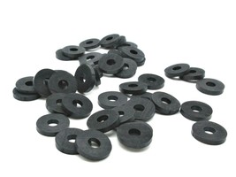 3/16&quot; ID  #12  Rubber Washers   9/16&quot; OD  3/32&quot; Thick   100 per package - £13.03 GBP