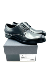 Ermenegildo Zegna (A4465X-NER) Derby Dress Shoes - Black Leather, 6 EU /... - $395.01