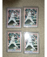 Lot of 4 1978 Topps Reggie Jackson WS Cards #413 VG to EX - $29.73 CAD
