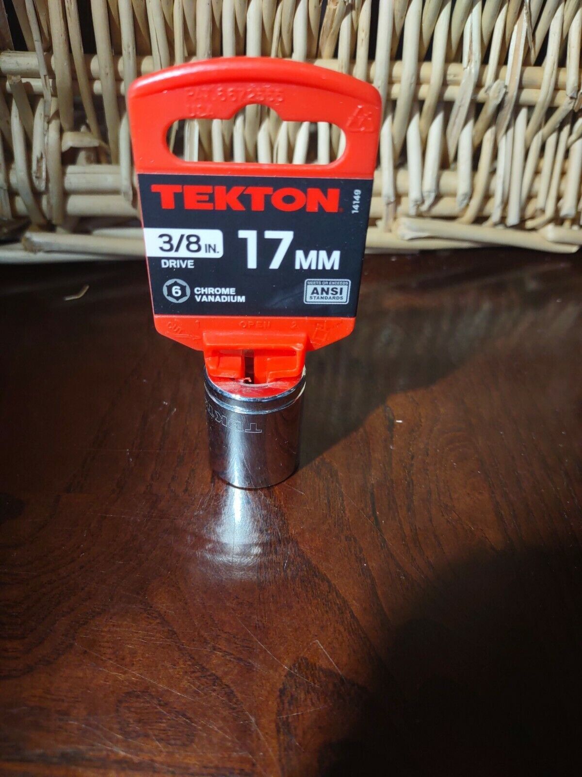 Tekton 3/8 In. 17 Mm Socket-Brand New-SHIPS N 24 HOURS - $10.77