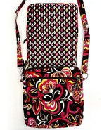 Vera Bradley Purse Puccini Floral Pattern Vintage Shoulder Bag Fold Over... - $39.99