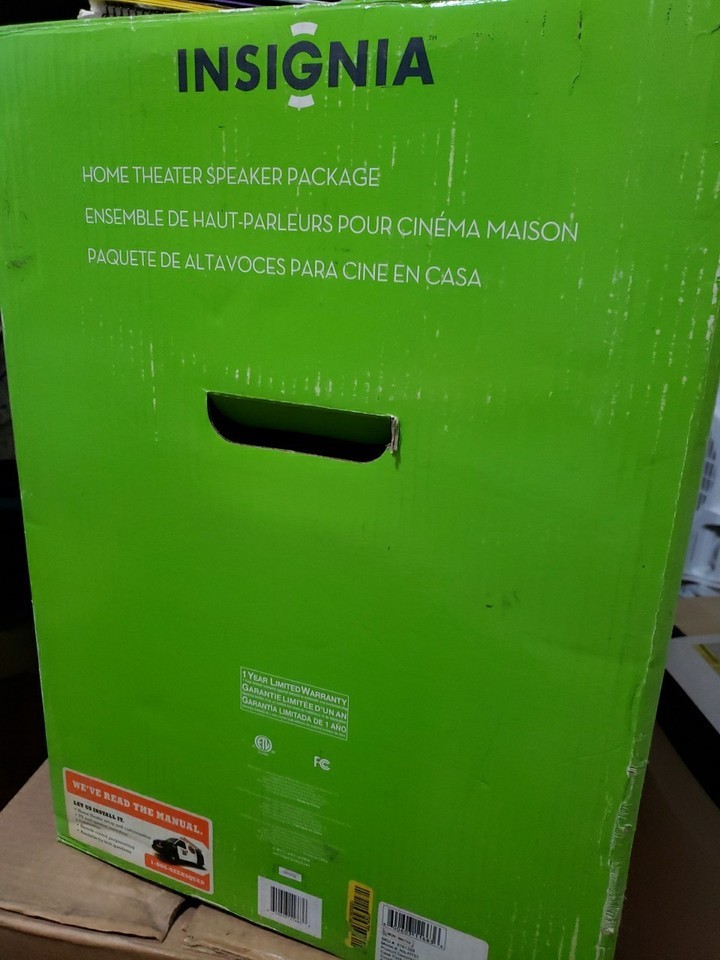 Insignia 5.1 Home Theater Speaker System NS-HT51 - Full Set - All Part Working Item image 4