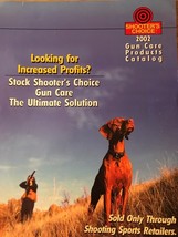 2002 Shooters Choice  Gun Care Products Catalog,Bore Cleaner, Choke Cleaner - $2.70