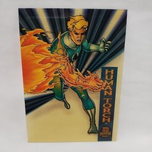 1994 Marvel Universe Human Torch Suspended Animation Trading Card #2 - $6.92