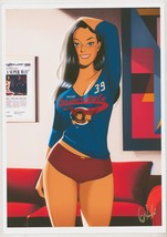 Des Taylor SIGNED Superman Pop Art Print ~ Lois Lane in Man of Steel Shirt - £48.61 GBP