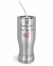 PixiDoodle I Love Mini Pigs - Cute Pig Lover Insulated Coffee Mug Tumbler with S - £27.38 GBP+
