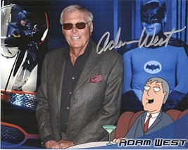 Adam West (d. 2017) Signed Autographed Batman &amp;The Family Guy Glossy 8x10 Photo  - £116.84 GBP