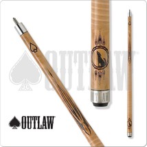 Outlaw OL13 Pool Cue Flames and Tribal Style 19oz Free Shipping! - £161.86 GBP
