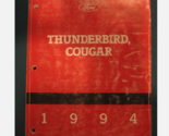 1994 Ford THUNDERBIRD &amp; Mercury COUGAR Service Shop Repair Manual OEM - £10.38 GBP