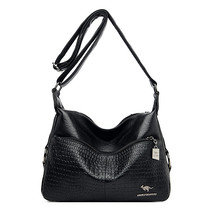 New ladies high quality leather handbag ladies messenger bag casual  bag large c - £42.71 GBP