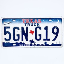  United States Texas Shuttle Truck License Plate 5GN G19 - £13.23 GBP
