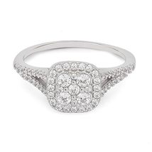 Diamond ring for Women - £84.72 GBP