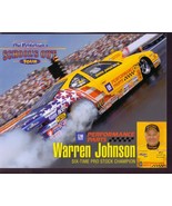 WARREN JOHNSON NHRA HERO CARD GENERAL MOTORS PRO-STOCK VF - £14.64 GBP