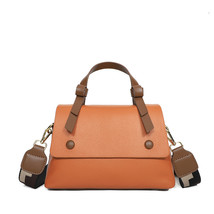  Simple Fashion Small Square Bag Genuine Leather Women&#39;s Bag To Give Mom Practic - £51.90 GBP