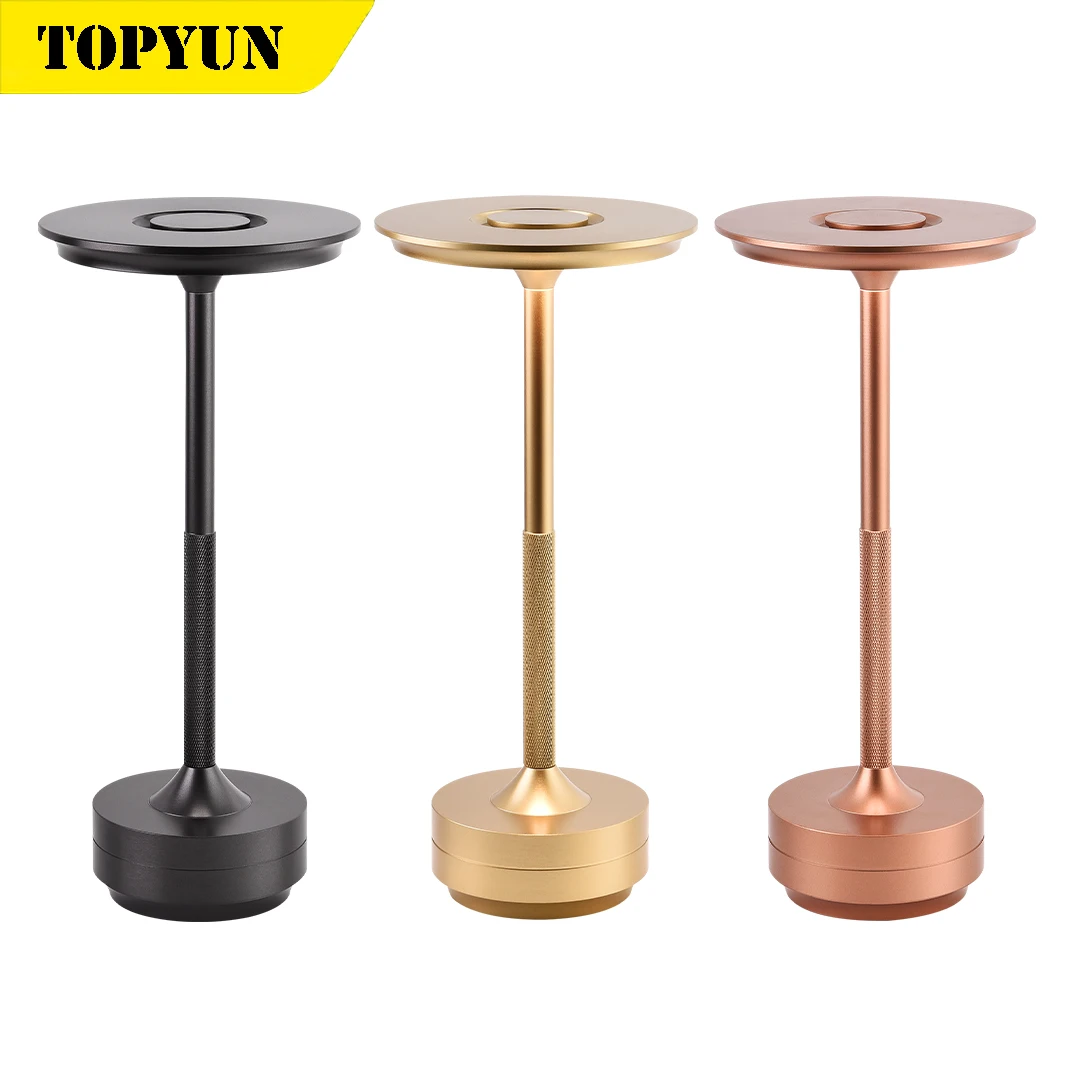  bedroom chargeable led touch switch desk lamp for restaurant rechargeable lights usb c thumb200