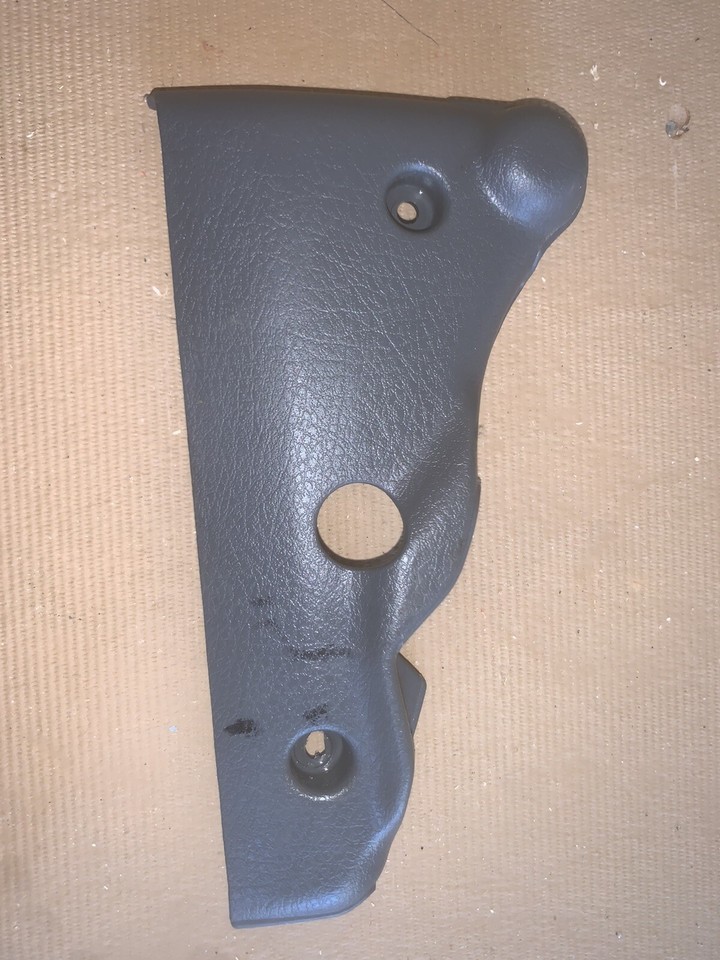 96 97 98 99 00 Honda Civic Left Driver Seat Buckle Trim Cover Light Gray... - $14.84