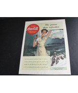 1939 War Time Magazine Advertisement-Coca Cola Coke-The pause that refre... - £13.85 GBP