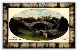 Bridge At Rockefeller Park Cleveland Ohio OH UNP DB Postcard T3 - £4.06 GBP