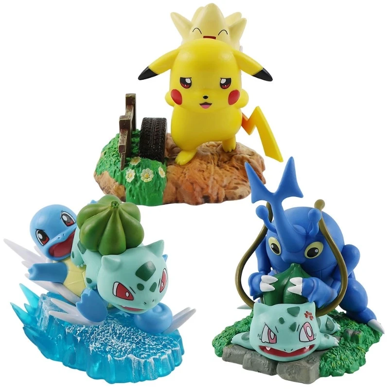 Pokmon Scene Version Of The Large Pet Hand Model Cute Anime Action Figures - £22.39 GBP