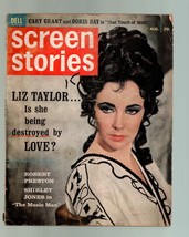 Screen Stories-Liz Taylor-Robert Preston-Cary Grant-Doris Day-8/1962 - £32.04 GBP
