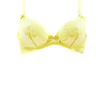 L&#39;AGENT BY AGENT PROVOCATEUR Womens Bra Bright Floral Lace Yellow Size 32B - $29.09