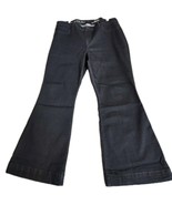 Laurie Felt Silky Flare Leg Jeans Womens Sz XLP 38x29 Blue Denim Stretch... - $458.89 MXN