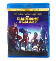 Marvel&#39;s Guardians of the Galaxy (2-Disc 3D &amp; 2D Blu-ray, 2014) Like New ! - $12.18