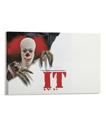 Movie Poster It Bedroom Canvas Decorative Interior Framed Painting 18x12... - $318.69 MXN