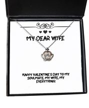 Cheap Wife, Happy Valentine&#39;s Day to My Soulmate, My Wife, My Everything!, Wife  - £39.12 GBP