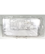 Bubble Clear Front Bumper License Plate Cover &amp; Hardware for 1984-90 Cor... - $50.49 CAD