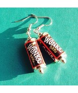 Unique WONKA BAR EARRINGS handcrafted CHOCOLATE mixed up dolly GIFT BAG ... - €10,06 EUR