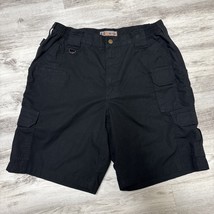 5.11 Tactical Taclite Pro Shorts Mens Size 34 Black Cargo Utility 73287 - $28.78