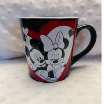Mickey &amp; Minnie Hearts of Love 18oz Coffee Mug- NEW - £11.80 GBP
