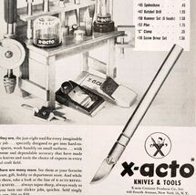 1948 X-acto Knives And Tools Advertisement Craft And Hobby Supply Vintag... - $371.80 MXN 1948 X-acto Knives And Tools Advertisement Craft And Hobby Supply Vintag... - $371.80 MXN