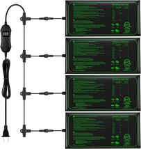 4-Pack Seedling Heat Mats - 10"x20.75" for Optimal Plant Growth &amp; Germin... - $163.30