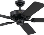 Black 52-Inch Contractor&#39;S Choice Ceiling Fan, Westinghouse Lighting 730... - £91.45 GBP