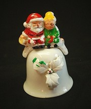M/M Santa Claus Bell Christmas Xmas Holiday - $6.92