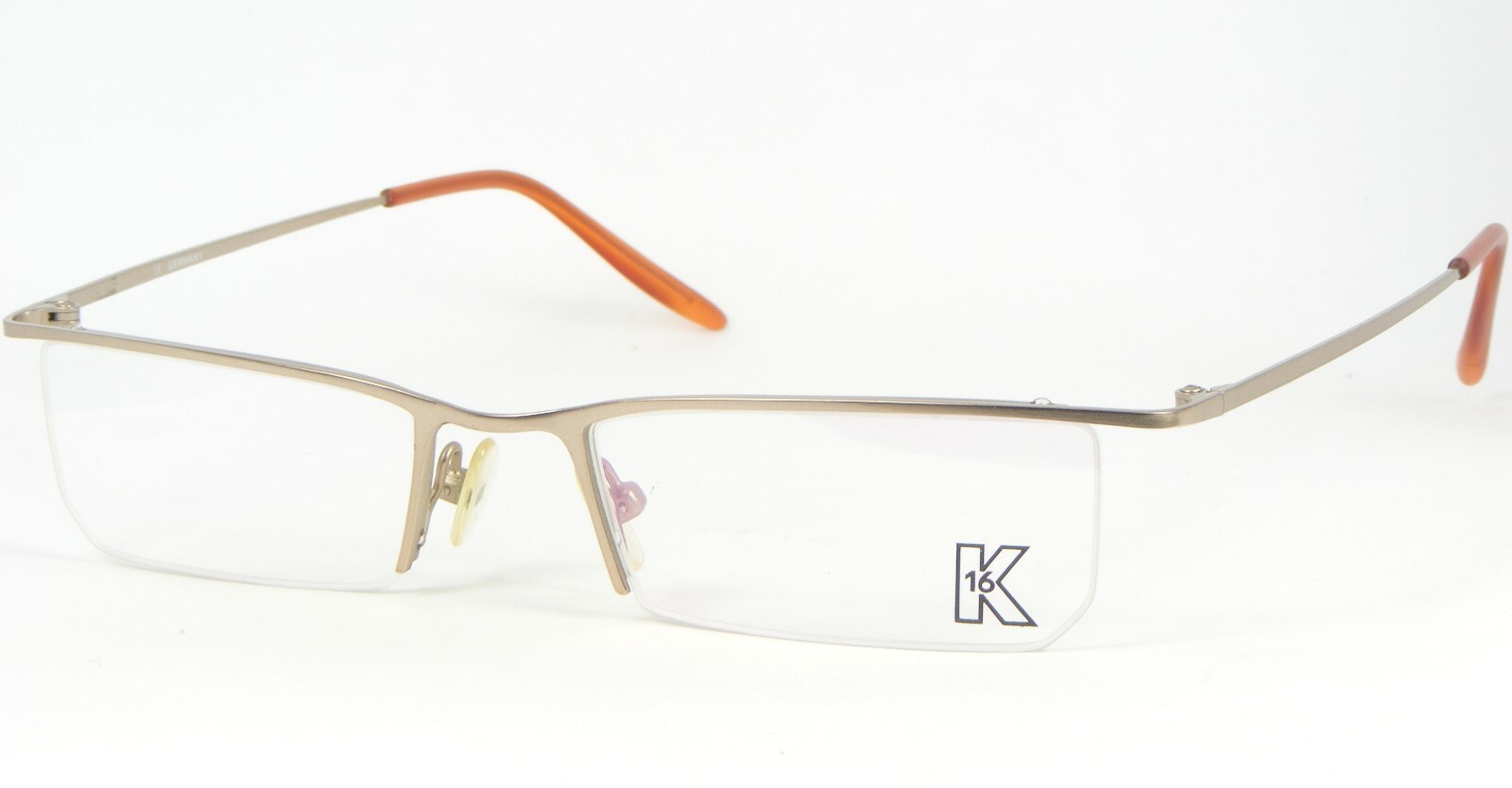 Neuf K16 K1068 239 Pâle Or Lunettes Métal Cadre 49-18-135mm Allemagne - $56.70