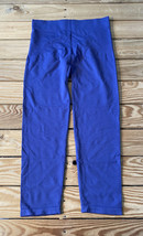 cuddl duds NWOT Women’s seamless cropped leggings size L cobalt T1 - £13.93 GBP