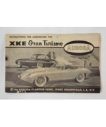 Aurora 1963 Instructions For Assembling XKE Gran Turismo - $239.86 MXN