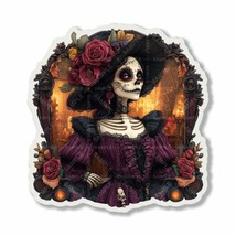 Catrina, Day of the Dead, skull , Sticker, Peel N&#39; Stick, Different Sizes - $2.96+