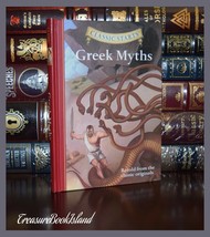 Greek Myths Gods Heroes Pandora New Illustrated Collectible Hardcover Gift - £10.86 GBP