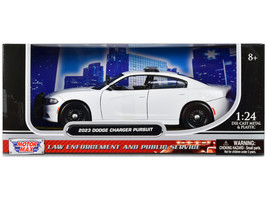 2023 Dodge Charger Pursuit Police Car Plain White Law Enforcement &amp; Public Servi - £33.41 GBP