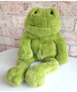 Lou Rankin Happy Herbert Frog Applause 16&quot; Plush Stuffed Animal #24052 G... - £11.81 GBP