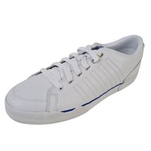 K-Swiss Gowbury Low 01854118 Men Shoes Sneakers Leather Vintage White Size 13 - £46.35 GBP