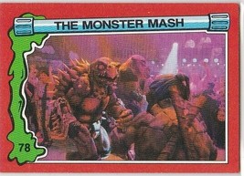 N) 1991 Topps - Teenage Mutant Ninja Turtles 2 - Movie Trading Card - #78 - £1.48 GBP