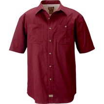 Gravel Gear Mens Brushed Twill Short Sleeve Work Shirt with Teflon Choose Size - $559.49 MXN