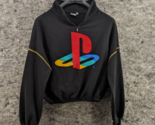 Vintage Sony Playstation 1/4 Zip Sweatshirt Crop Top Women's Size S w/ Logo - $29.99